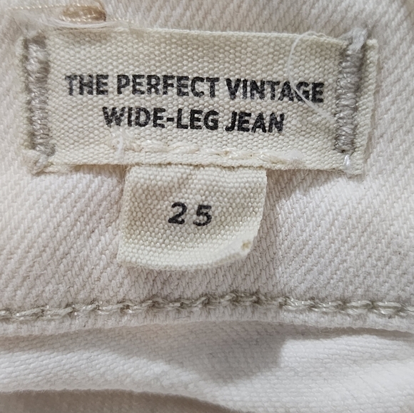 Madewell The Perfect Vintage Wide-Leg Jean Size 25 - Picture 10 of 12